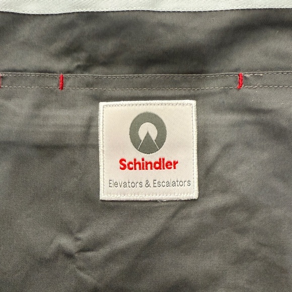 Cintas Workwear Schindler Patch Shirt Gray Relaxed - Picture 5 of 8